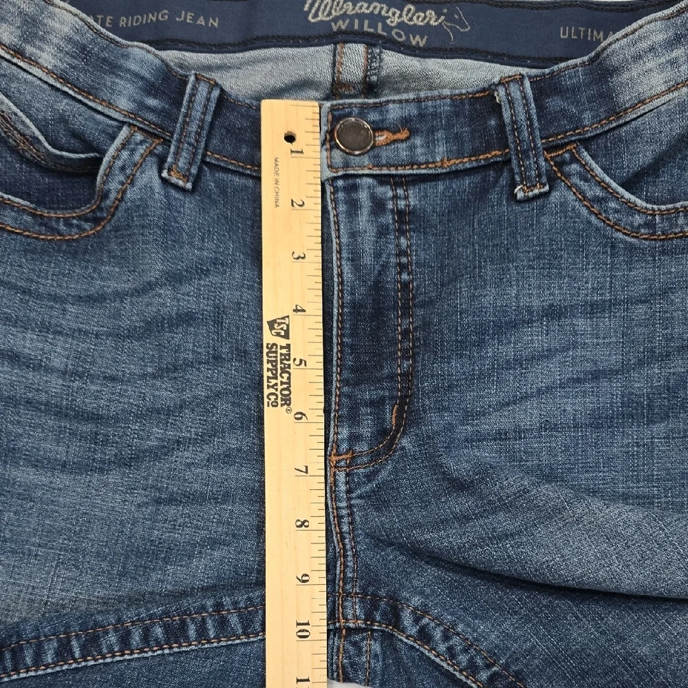 Wrangler Willow Ultimate Riding Jeans‎ Womens 11x32 Dark Wash Bootcut 10WRW60RA